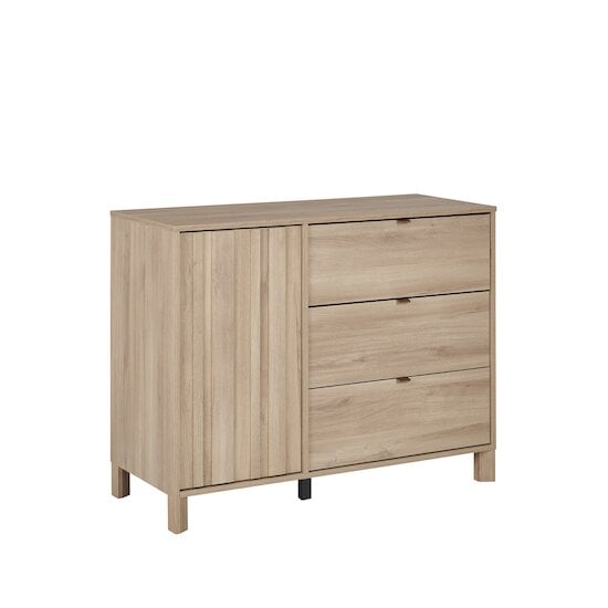  Calypso Commode 1 porte 3 tiroirs Beige 140 cm de Galipette code EAN 01177887 