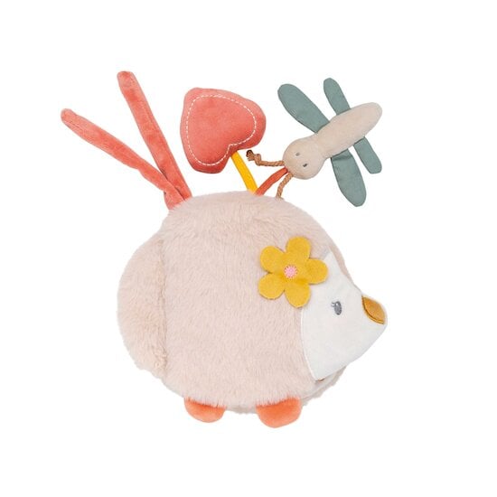  Mila, Zoé & Lana Livre d'Activités Tissu Beige  de Nattou code EAN 01178084 