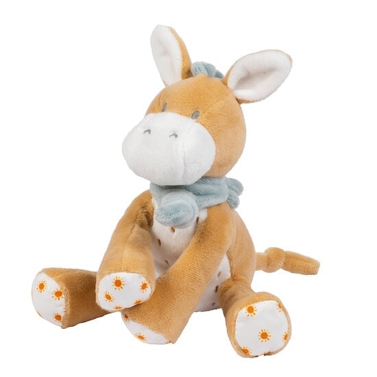  Félix et Léo Mini Peluche Âne Léo Beige  de Nattou code EAN 01178094 