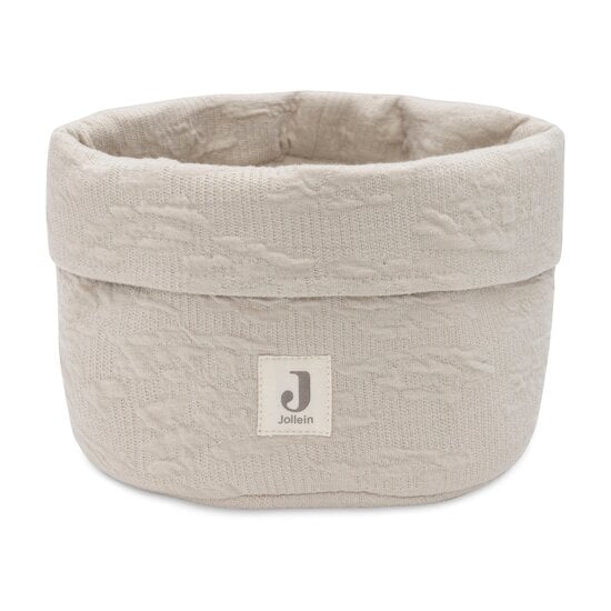  Panier de rangement Soft Waves Nougat  de Jollein code EAN 01178261 