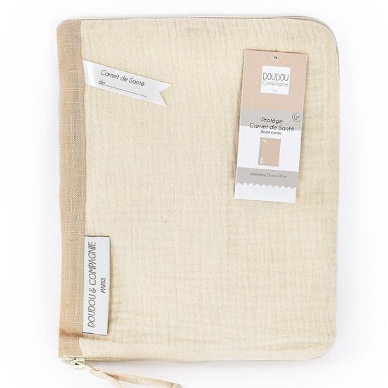  Happy Wild Protège carnet de santé Beige  de Doudou et Compagnie code EAN 01179241 