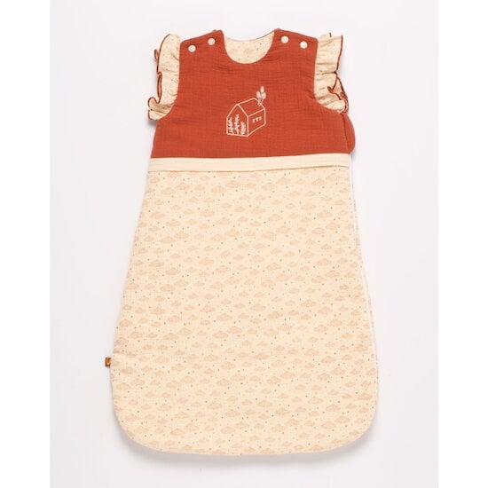  Orsino Gigoteuse Crème / Terracotta 0-6 mois de Sauthon Baby Déco code EAN 01179762 