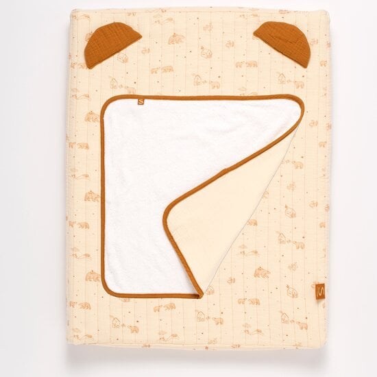  Orsino Matelas à langer + serviette éponge Vanille  de Sauthon Baby Déco code EAN 01179772 