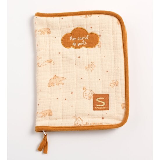  Orsino Housse Carnet de santé Vanille  de Sauthon Baby Déco code EAN 01179778 