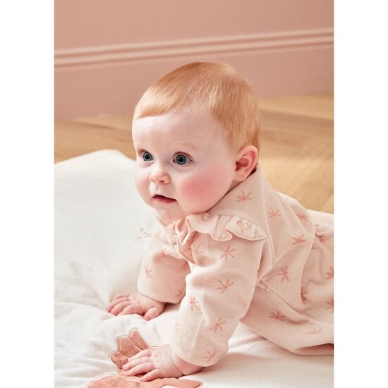  Popsie, Gigi & Louli Tapis d'activités / Tapis de parc Popsie mousseline Écru/Rose 75 x 95 cm de Noukies code EAN 01179809 