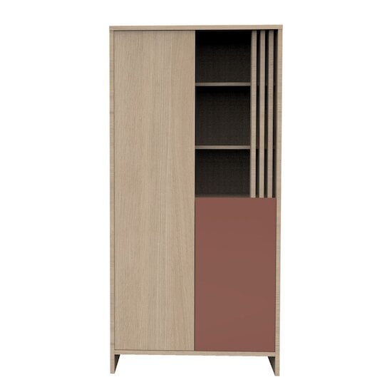  Tokyo Armoire Chêne Suave Terracotta  de Sauthon Baby's Sweet Home code EAN 01179952 