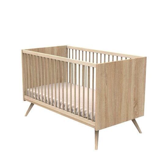  Seventies Little Big Bed Chêne doré 70 x 140 cm de Sauthon Baby's Sweet Home code EAN 01179962 
