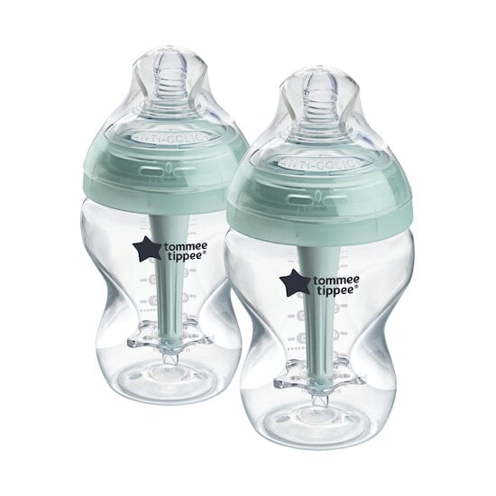  Biberon anti-colique avancé Lot de 2 Transparent 260 ml de Tommee Tippee code EAN 01182715 