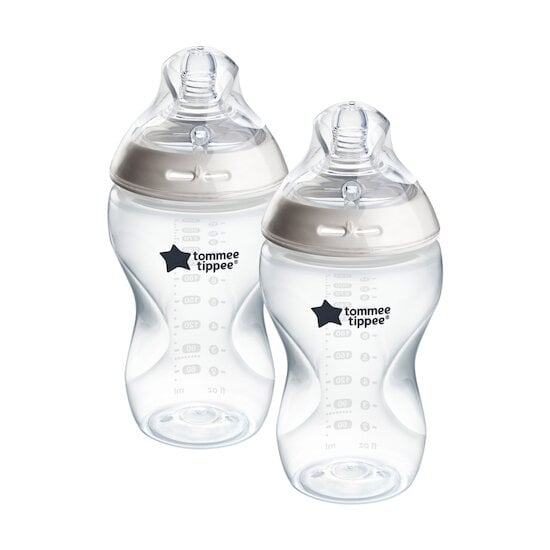  Biberon anti-colique Natural Start Lot de 2 Transparent 340 ml de Tommee Tippee code EAN 01183686 