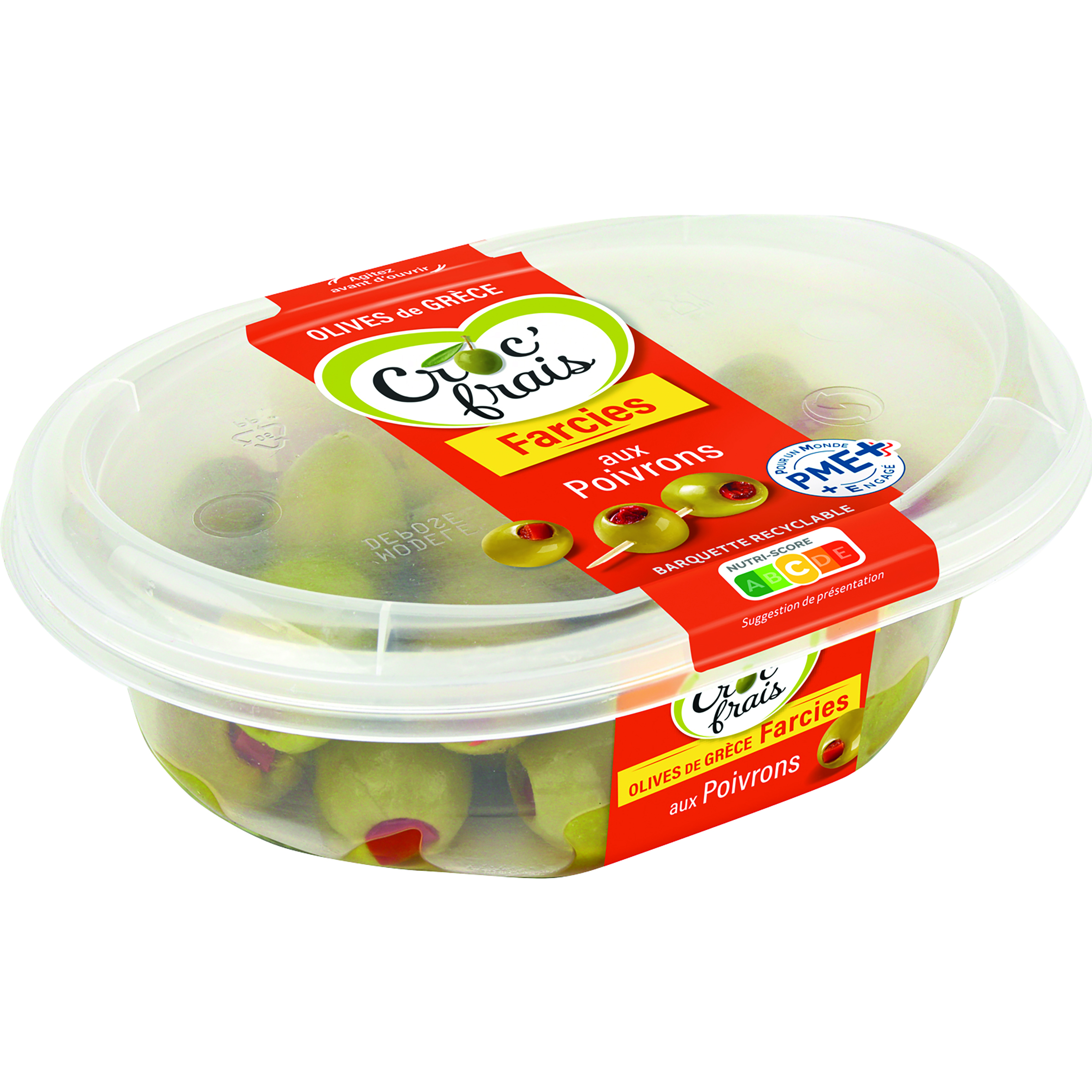 OLIVES FARCIES AUX POIVRONS