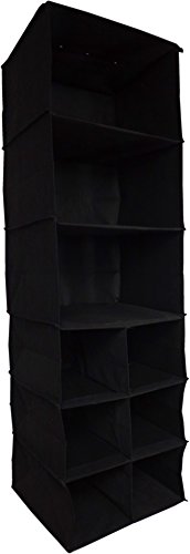 Rangement de penderie a etagères suspendues et ...