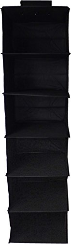 Rangement de penderie avec etagères suspendues ...