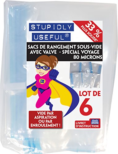 « Stupidly Useful » Sacs De Voyage Sous Vide Pr...