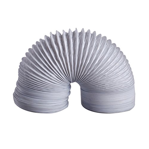 Pixnor Tuyau flexible en pvc 3 m flexible d'aspiration en pvc pour ventilateur d'extraction d'air sèche-linge et unités de climatisation code EAN 0190164708963 
