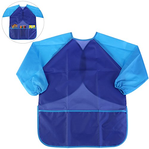 Tablier de peinture imperméable smock d'art à m...