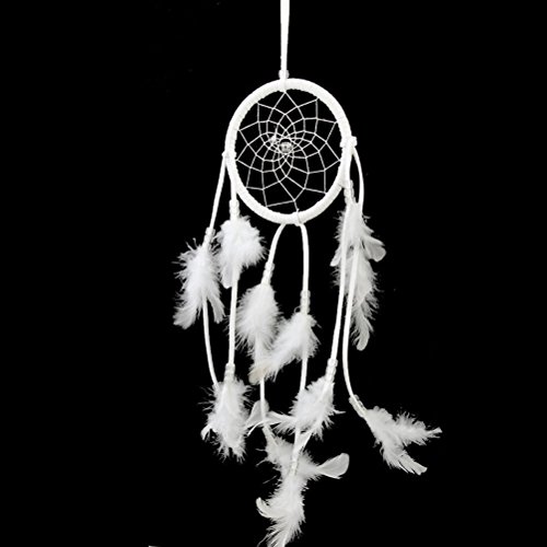 Dream catcher vent carillon (blanc)