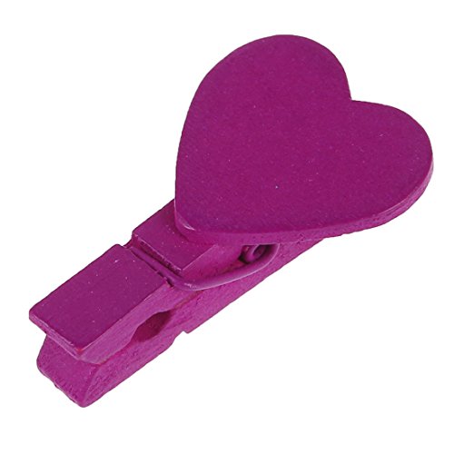 2pcs mini coeur amour papier photo cheville en ...