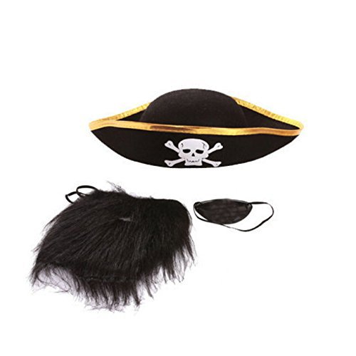Cosplay halloween pirate des accessoires de cap...