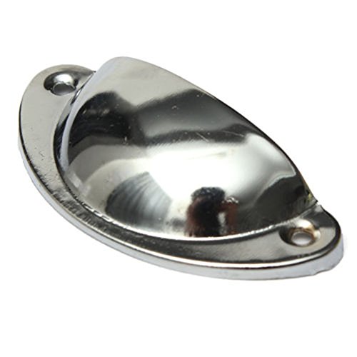 TOOGOO(R) Poignee de tiroir - SODIAL(R) 13pcs cuisine armoire boutons de tiroir demi Moon Shell tirer poignees de porte couleur Chrome code EAN 0190268172288 