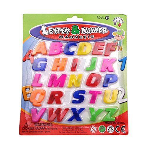 Générique jouets de lettre 66 - Generique magnet abc alphabet de frigo colore apprentissage precoce jouets educatifs-26pcs code EAN 0190268200448 