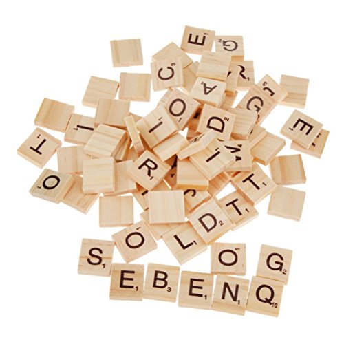 FENICAL 100 pièces Scrabble mots croisés jeu ap...