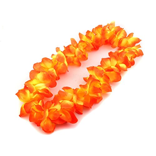 Mode hawaii hula tropical grass dance fleur col...