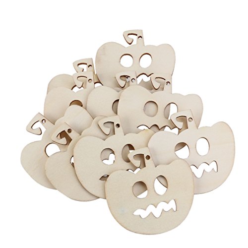 Halloween décoration en bois embellissements so...