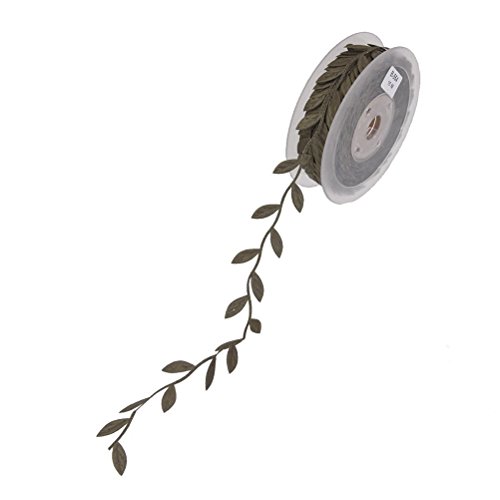 15 m feuille ruban satin vigne guirlandes coudr...