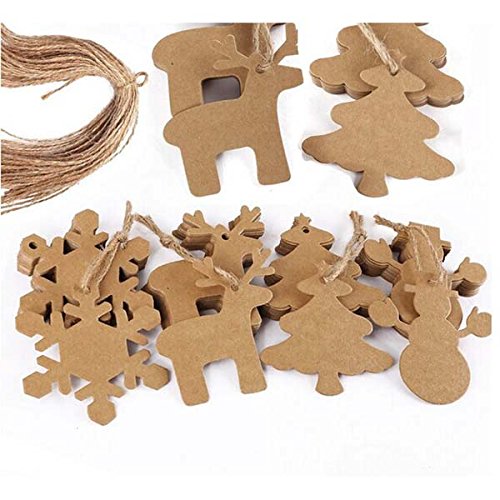 Gratin de noël cadeau colis tags xmas tree snow...