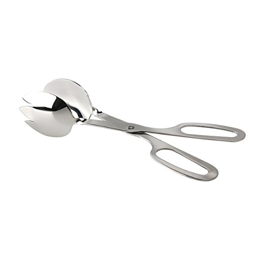 Salade pinces en acier inoxydable dessert cuill...