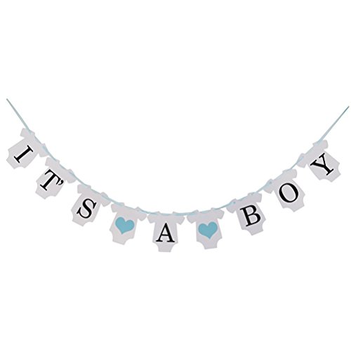 Bébé garçon parti décorations douche banderoles...