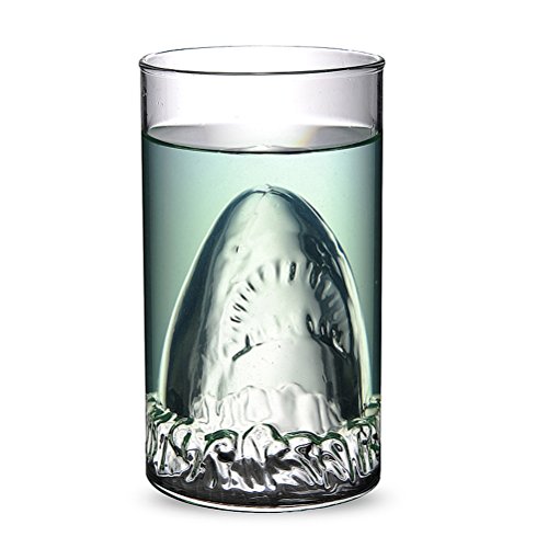 Requin whisky cocktail verre (transparent)