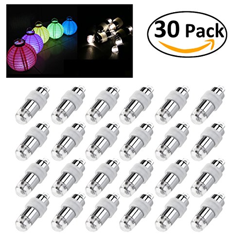 Paquet de 30 pièces mini blanc chaud ampoules l...
