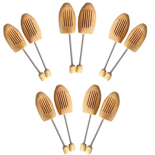 VORCOOL 5 paires de chaussures en bois réglable arbre civière shaper keeper - ue taille 43-44 code EAN 0190657576321 