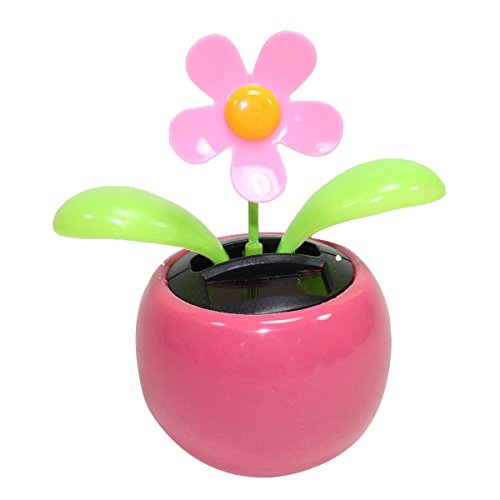 FENICAL Dacing fleur solaire voiture Decor Sola...