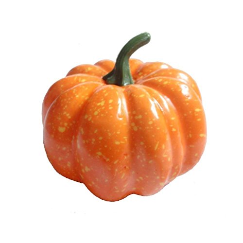 FENICAL 12pcs artificiel citrouilles pour Hallo...