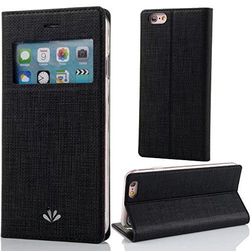 Housse Etui pour iPhone 7, Sunroyal® View Windo...