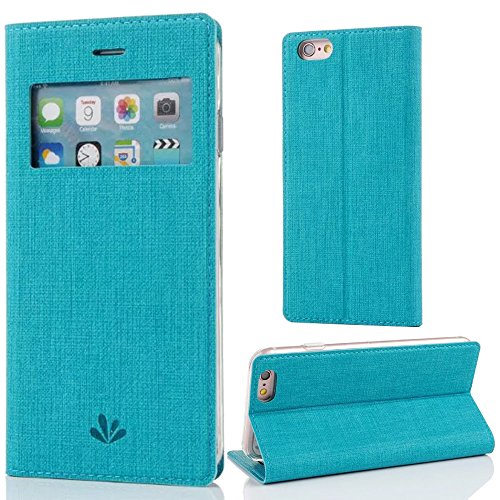 Housse Etui pour iPhone 7, Sunroyal® View Windo...
