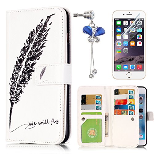 Etui Housse Coque iPhone SE/5/5S, Sunroyal® Pre...