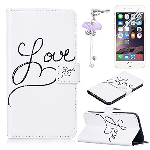 Etui iPhone 6 / iPhone 6s, Sunroyal® Portefeuil...