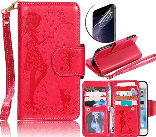 Coque Etui iPhone 6 6s, Sunroyal® Housse iPhone...