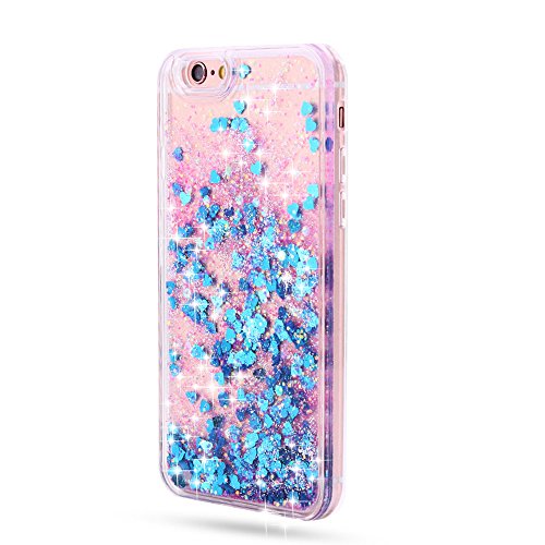 Bling Coque pour iPhone 6 6S, Sunroyal® Liquide...