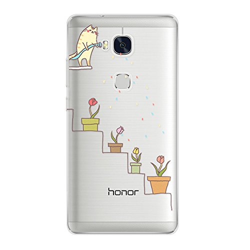 Coque Honor 5X, Sunroyal® Housse Etui de Protec...