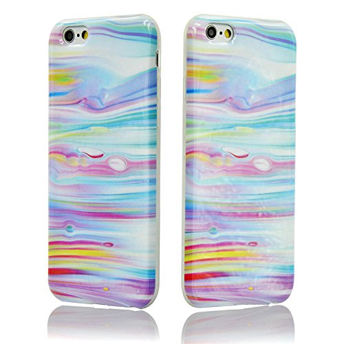 Coque iPhone 6s iPhone 6 Souple Motif Marbre Gr...