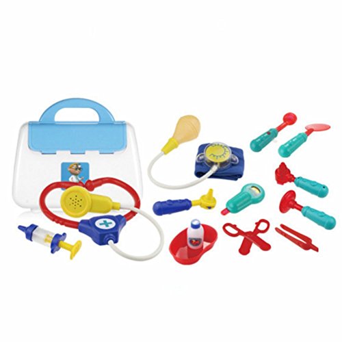 Mycity® Doctor kit toy 13 parts with carrycase for 3 to 6 year old children code EAN 0190907037152 