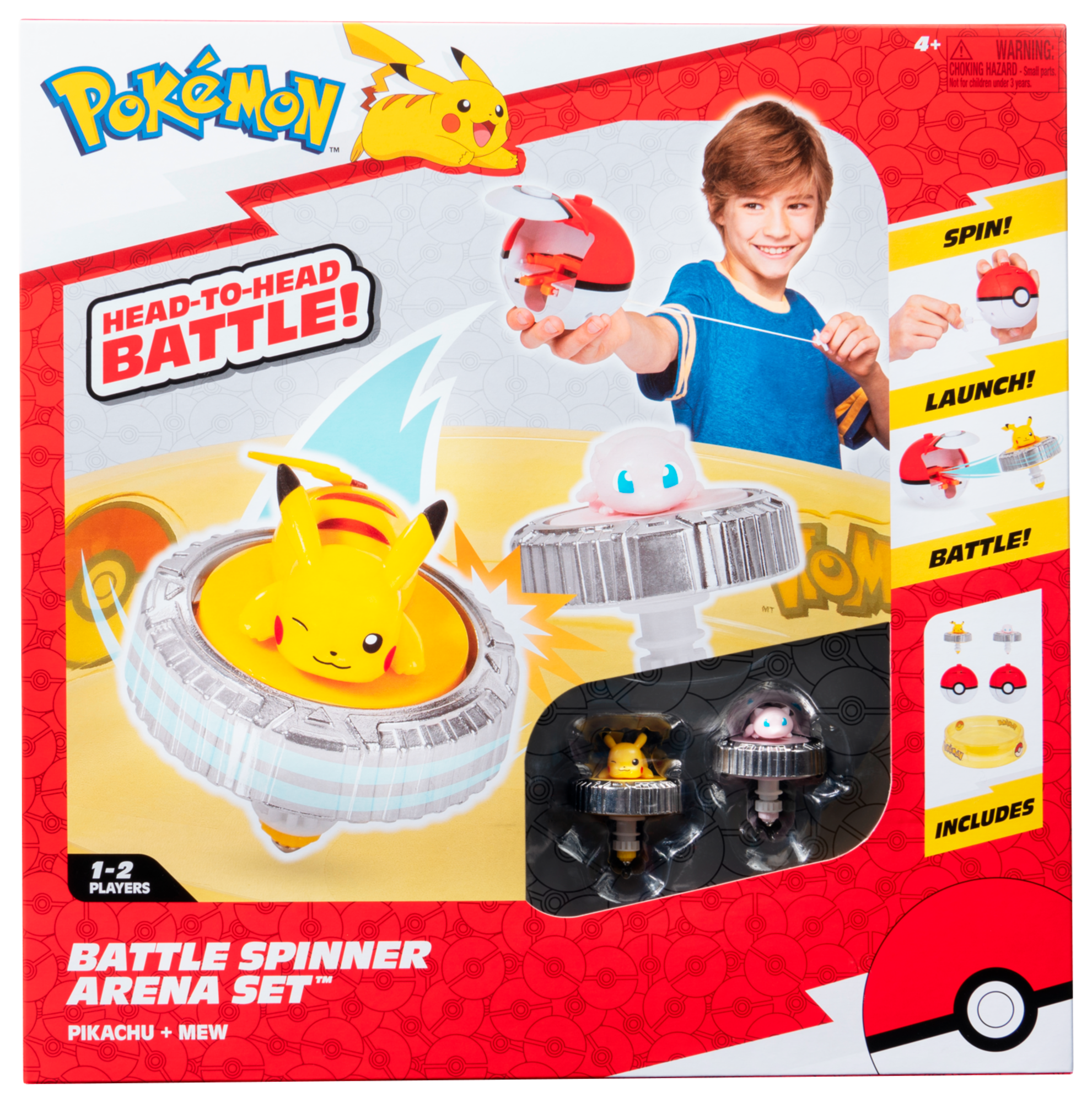 POKÉMON Arène Pokémon et 2 spinners code EAN 0191726768722 