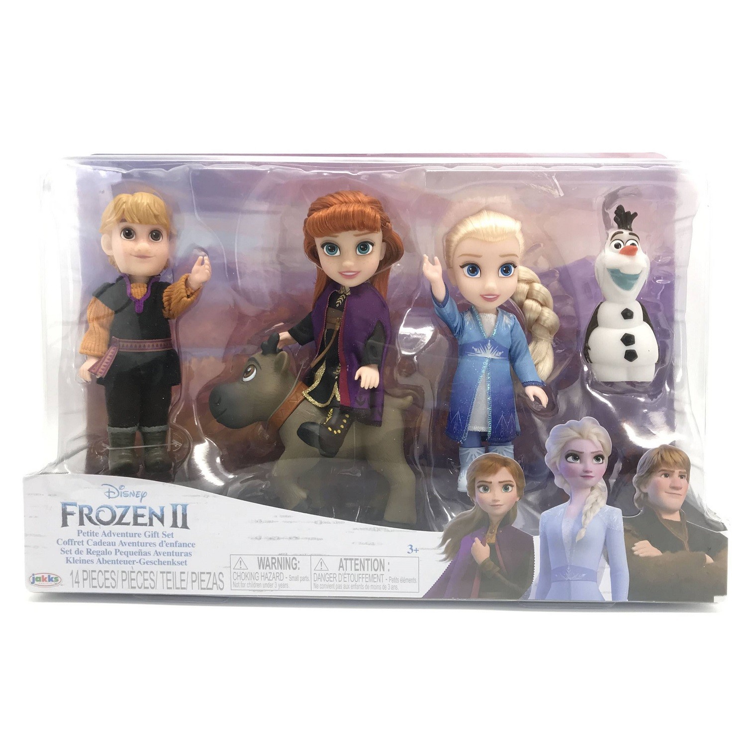 Coffret de 5 personnages poupées 15 cm LA REINE...