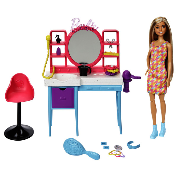 BARBIE Coffret Salon de Coiffure Ultra Chevelure code EAN 0194735108268 