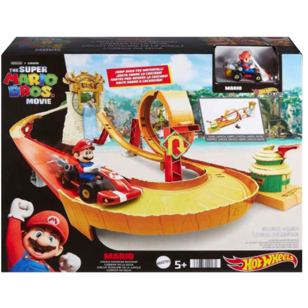 Circuit Mario Kart de la Jungle 0194735129461 HOT WHEELS Circuit Mario Kart de la Jungle 0194735129461 HOT WHEELS
