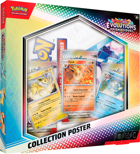 COFFRET POSTER POKÉMON